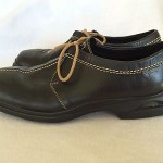 Cole Haan Nike Air Country Shoes 11.5 Black Leather Lace Up Casual Slip On