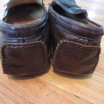 COLE HAAN ALLIGATOR DARK BROWN DRIVERS MOCS 11