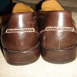COLE HAAN brown leather penny loafer mocassins 9.5M