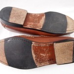 Mens shoes COLE HAAN Resort Brown tan leather slip on penny loafers size 12 D