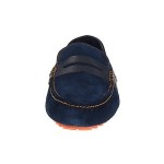 Cole Haan Mens Air Grant Penny Blazer Blue Drivers Slip-On Loafers Driving Shoes