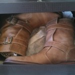 Awesome Cole Haan Distressed Strap “Liam” Boots Mens 7M!  Ret $280 STEAL!