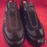 HUGO BOSS ORANGE KEMPTON BLACK MEN SHOE SIZE 10 (43 EU) GOOD CONDITION MSRP $125