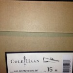 NEW MEN’S COLE HAAN AIR AIDEN BLACK LEATHER LOAFERS  SIZE 15M
