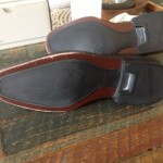 Cole Haan Black Lace Up Oxford With Nike Air Heel