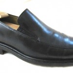 COLE HAAN Nike Air Size 9 M Men’s Split Toe Black Leather Loafer Shoes