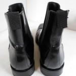 COLE HAAN black leather Chelsea Beatle pull-on 7.5” boots 10 ½ 10.5D