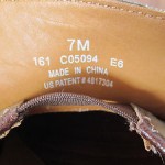 Cole Haan Nike Air Nubuck Leather Synthetic Sole Brass Shoes Loafers SZ 7 M