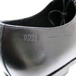 Hugo Boss Sanso Black Leather Loafers Mens Shoes 12 EU 45 New