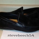 COLE HAAN NIKE AIR DRIVING LOAFERS G SERIES LEATHER MEN’S BLACK 10.5M