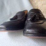 cole haan leather shoes sz 9 m ,black,loafers,tassel,nike air