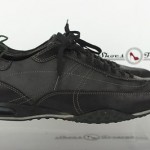 Mens Cole Haan Stylish Black Leather Fashion Sneakers Shoes Sz. 8.5 M