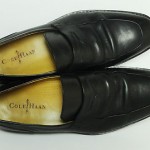 COLE HAAN Black Leather Classic Slip-On Loafers – US 10.5 M