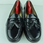 COLE HAAN CITY LEATHER TASSEL LOAFERS 13 D MENS CASUAL DRESS SHOES BLACK SLIPONS