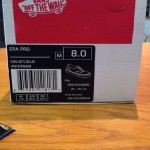 Supreme X Vans Blue Velvet Era Size 8.0 F/W 2013