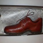 COLE HAAN KALVIN-BROWN-Mens shoes-Lace Up-Oxford-Pebbled Leather- SZ 7 M-NIB