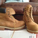 Timberland Construction Boot, Mens Size 7M, 6 Inch WaterProof, Color Rust Nubuck