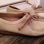 Clarks originals Wallabee tan suede men shoes size 10 M