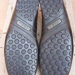Cole Haan Mens Casual Dress Shoes Size 11.5M Brown Leather Slip On Driver Loafer