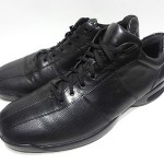 COLE HAAN MENS BLACK LEATHER SNEAKERS SHOES SIZE 11.5 M