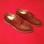 Cole Haan Nike Air Franklin Bark Suede Wing Tip Oxford Size 9