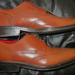 cole haan wing tip brogue men shoes sz 9 M