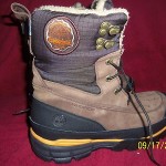 Timberland, Waterproof,Brown,Leather,Boots, Mans 9.5 M, Hunting,Hiking,lined