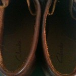 Mens Clarks Padmore Brown Oile