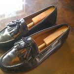 “VINTAGE” GORGEOUS ‘BLACK” COLE HAAN “TASSEL FRINGE” LOAFERS SZ10(D) SHARP