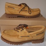 NEW TIMBERLAND EARTHKEEPERS MEN’S BBURG 3-EYE CLASSIC LUG BOAT SHOE US 9.5