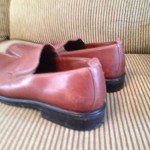 MEN’S COLE HAAN NIKE AIR BROWN SLIP ON SHOES SIZE 10 1/2