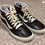 Vans By Díemme Montebelluna Sk8 Hi Black Leather 42 Mens