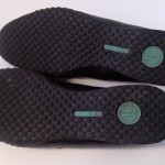 Mens Cole Haan Nike Air Shoes Size 11.5 M Black Leather Slip Ons Loafers