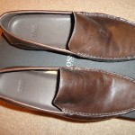 HUGO BOSS BROWN COMFORT DRIVING LOAFER SHOES  SIZE 9.5 D  LUX $325. NEW.!!