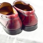 COLE HAAN Men’s slip on tassel loafer  SIZE 10 M burgandy leather