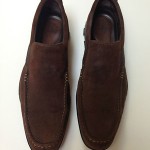 Cole Haan Mens Brown Suede Loafers Moccasins SIze 10M