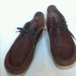 Clarks 13 ankle boots Padmore Mens Shoes Brown Leather Wallabee moccasins 78732