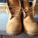 Timberland  Waterproof 6″ Nubuck Boots Size 10.5