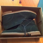 Clarks Desert Boots Dark Green Suede size 10.5