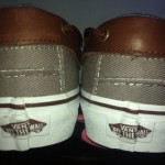 Vans Zapato Del Barco Size M-8 W-9.5 Two Tone (Leather)