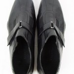 Cole Haan Nike Air Slip On Velcro Casual Loafer Sneaker Black Leather #7430 10.5