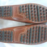 COLE HAAN ‘AIR GRANT’ DRIVING LOAFER SHOE SIZE MENS 10 M TAN GRAIN