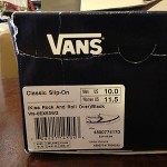 Vans Vault ‘KISS Rock And Roll Over’, Size 10