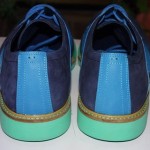 Cole Haan Great Jones Saddle Oxfords, Nubuck Upper, Peact/Topaz/Mnt, 9.5, New