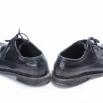 COLE HAAN JAYHAWKER C10637 NIKE AIR 10.5 black leather OXFORD WINGTIP LACED shoe