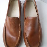 Cole Haan Nike Air Mens Leather Driving Slip On Moccasin Loafer Shoe ~ Sz 10.5