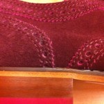 New Mens Suede Cole Haan Wingtip (burgundy)(size 9medium)