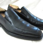 COLE HAAN Nike Air Size 9 M Men’s Split Toe Black Leather Loafer Shoes