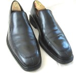 COLE HAAN Nike Air Size 9 M Men’s Split Toe Black Leather Loafer Shoes