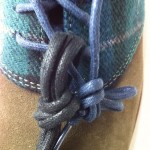 Mens Cole Haan olive green suede and blue tartan plaid laceup ( size 8.5)